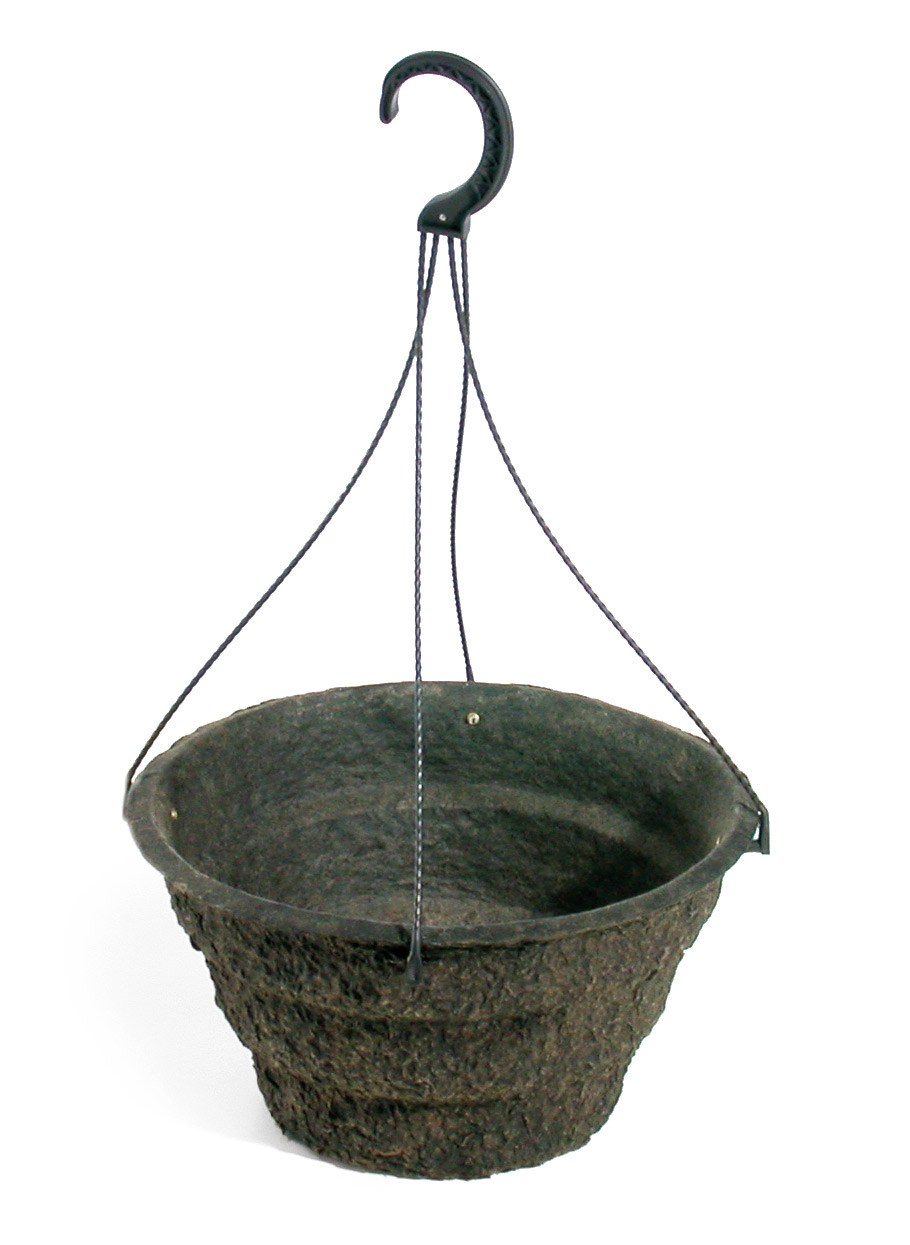 12 Inch Round Hanging Basket with Eyelet - 22 per case - Grower